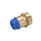 Cap de cuplare PNEUMATICS metal Drept Diametru 15.0 mm Dimensiune filet M22 mm Pasul 1.5 mm Tip filet interior