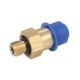 Cap de cuplare PNEUMATICS Montare TEKALAN Drept M8x1 6mm Metal Conducte Mufe Sistem Pneumatic 1buc