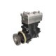 Compresor aer 2 cilindri racire lichid cu fulie antrenare nou pentru DAF XF 106 PNEUMATICS