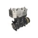 Compresor aer 2 cilindri racire lichid cu fulie antrenare nou pentru DAF XF 106 PNEUMATICS