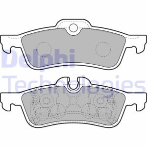 Set placute frana,frana disc DELPHI