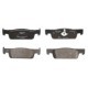 Set placute frana Fata DELPHI Dacia Logan II Sandero II Renault Logan Stepway II 0.9-1.6 40x140x18 mm 42x140x18 mm