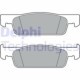 Set placute frana Fata DELPHI Dacia Logan II Sandero II Renault Logan Stepway II 0.9-1.6 40x140x18 mm 42x140x18 mm