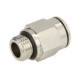 Cap de cuplare PNEUMATICS TEKALAN Drept M16x1.5 Metal 1buc Sistem Pneumatic Conducte Mufe