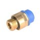 Cap de cuplare PNEUMATICS TEKALAN Drept M16x1,5 12mm Metal 1buc