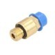 Cap de cuplare pneumatic metalic PNEUMATICS TEKALAN drept M12x1,5 8mm 1buc 8x1mm exterior 8mm