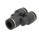 Cap de cuplare PNEUMATICS Sistem pneumatic Conector Y trei cai plastic Montare TEKALAN 13x1,5 mm Furtun 13x1,5 mm