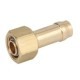 Cap de cuplare PNEUMATICS Montare TEKALAN Trunchi teava M18x1,5 13mm metal pentru furtun cauciuc rotativ