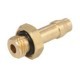 Cap de cuplare PNEUMATICS Trunchi teava M12x1,5 8mm metal pentru furtun cauciuc montare TEKALAN