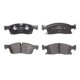 Set placute frana Fata DELPHI DODGE DURANGO JEEP GRAND CHEROKEE Inaltime 64mm Latime 193mm Grosime 21mm Senzor uzura Da