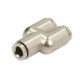 Cap de cuplare Sistem pneumatic metal TEKALAN Conector Y trei cai montare 8x1 mm PNEUMATICS 1 buc