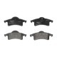 Set placute frana spate DELPHI JEEP CHEROKEE GRAND CHEROKEE I II 2.7D-4.7 09.91-09.05 139x55x16mm 141x59x16mm CONTINENTAL