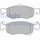 Set Placute Frana Fata DELPHI OPEL CORSA E 1.0-1.6 09.14- Inaltime 52mm Latime 155mm Grosime 17mm Senzor Uzura Da