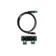 Suport cablu conexiune ABS HALDEX Furtun conector lungime 500mm adaptor kit Versiune GEN1 to GEN3 Conv