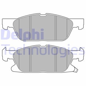 Set placute frana,frana disc DELPHI