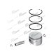 Set segmenti piston VADEN Pistoan compresor diametru 86,5mm +0,50 LK4936 LP4857 IVECO STRALIS