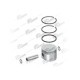 Piston compresor aer VADEN diametru 80mm STD LK3859 compatibil DAF Sistem pneumatic compresor aer