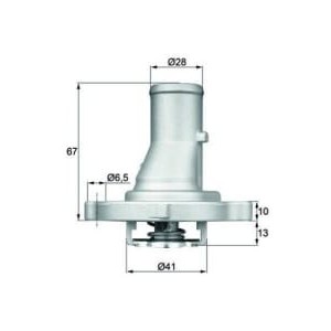 Termostat,lichid racire MAHLE