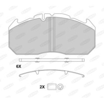 Set placute frana,frana disc BERAL