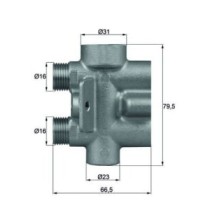 Termostat, racire ulei MAHLE