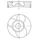 Piston MAHLE diametru 93mm STD VW LT 28-35 II LT 28-46 II AGK-BCQ 07.97-07.06 93.0mm 86.2mm 35.0mm 74.0mm 56.2mm 20.7mm 43.0mm