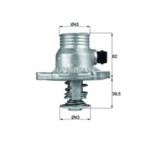 Termostat,lichid racire MAHLE