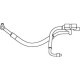 Conducta presiune variabila aer conditionat MAHLE Ford Mondeo III 1.8/2.0 compresor-condenser 10.00-03.07 38.4x16.2x26.2 cm