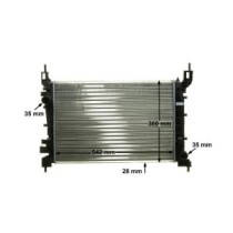 Radiator, racire motor MAHLE