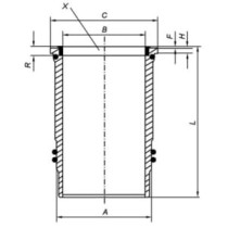 Camasa cilindru MAHLE