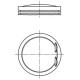 Piston MAHLE 82,51 STD AUDI SEAT SKODA VW Diametru 82.51 mm Lungime 56.0 mm Lungime bolt 53.0 mm