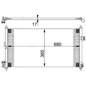 Condensator, climatizare MAHLE