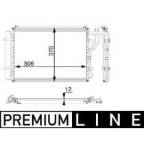 Condensator, climatizare MAHLE