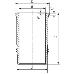 Camasa cilindru MAHLE