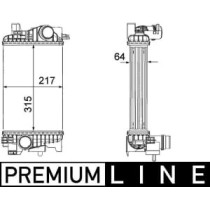 Intercooler, compresor MAHLE