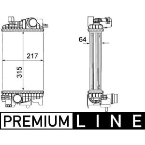 Intercooler, compresor MAHLE