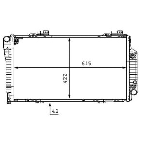 Radiator, racire motor MAHLE