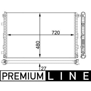 Intercooler, compresor MAHLE