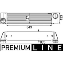 Intercooler, compresor MAHLE