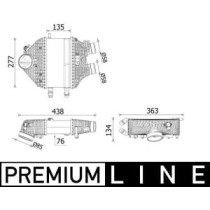 Intercooler, compresor MAHLE