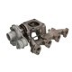 Turbocompresor GARRETT remanufacturat set garnituri Ford Fiesta IV/Minivan 1.8D 03.00-08.03 piesa aluminiu pneumatic presiune