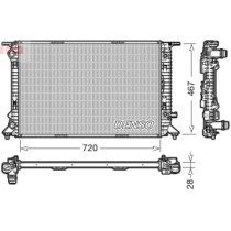 Radiator, racire motor DENSO