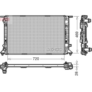 Radiator, racire motor DENSO