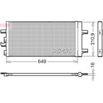 Condensator, climatizare DENSO