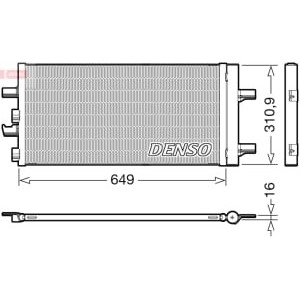 Condensator, climatizare DENSO