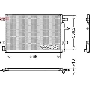 Condensator, climatizare DENSO