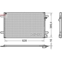 Condensator, climatizare DENSO