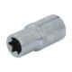 Tubulară scurtă E-TORX E08 1/4 inch 6.3 mm 25.0 mm PROFITOOL