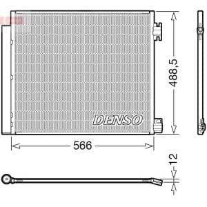 Condensator, climatizare DENSO