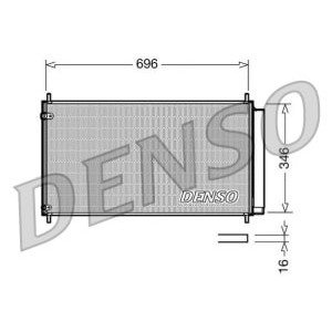 Condensator, climatizare DENSO