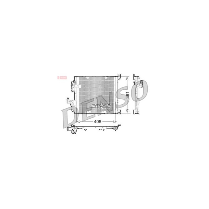 Condensator, climatizare DENSO